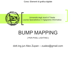 Bump Mapping by Alex Zupan