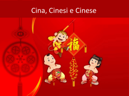 Presentazione Cina 1