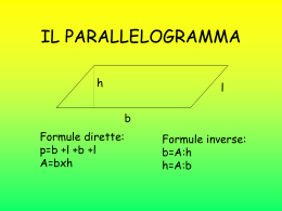parallelogramma, rombo, quadrato, trapezi