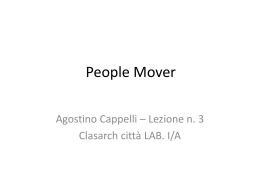 cappelli - lez. 3 - venezia people moover