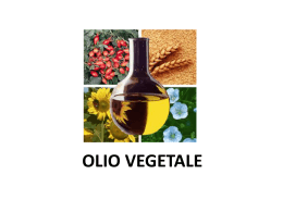 olio vegetale biodiesel