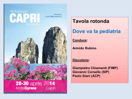 Diapositiva 1 - Capri Pediatria