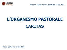 compiti - Caritas Italiana