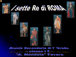 I sette re di Roma