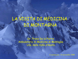 Nessun titolo diapositiva - Azienda USL Valle d`Aosta