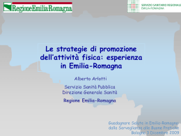 esperienza in Emilia-Romagna