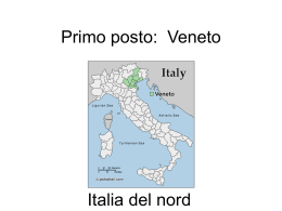 Primo posto: Veneto