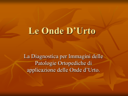 Le Onde D`Urto - multimedica.catania