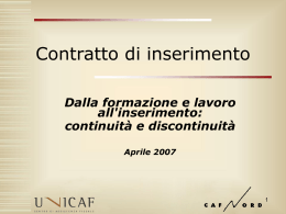 Contratto inserimento - Confcooperative Firenze