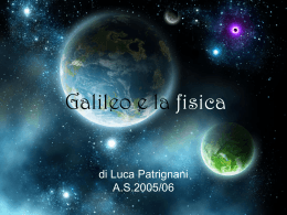 Galileo e la fisica