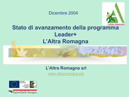 La società: “L`Altra Romagna srl”