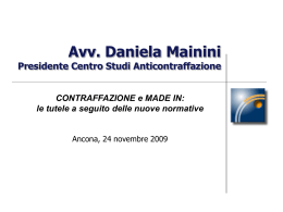 Made in Italy - Camera di Commercio di Ancona