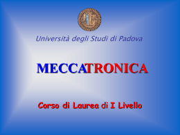 Presentazione ridotta - Università degli Studi di Padova