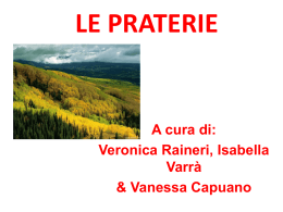 LE PRATERIE Veronica,Isabella e Vanessa