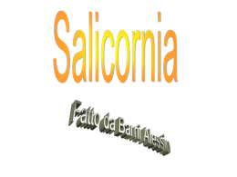 Salicornia - Istituto Comprensivo Statale Quartucciu