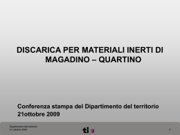 Diapositiva 1 - Repubblica e Cantone Ticino