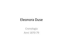 03.Eleonora Duse Cronologia Anni 1870-79