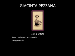 Giacinta Pezzana - Liceo Classico Dettori
