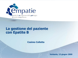 Trattamento - ASPE - Associazione Studio Patologie Epatiche