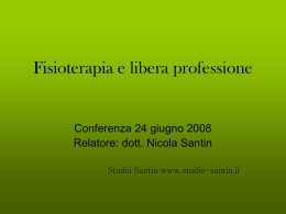Diapositiva 1 - Studio Santin