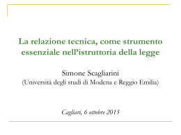 Prof. Scagliarini - corso Regione Sardegna