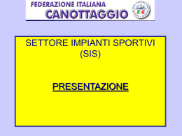 Presentazione di PowerPoint - Federazione Italiana Canottaggio