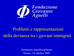 Il rischio criminalità tra gli immigrati: una lettura italiana
