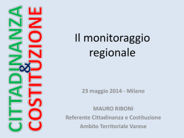 Monitoraggio - Ufficio scolastico regionale per la Lombardia