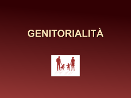 GENITORIALITÀ - Provincia di Prato