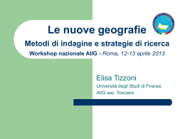 Elisa Tizzoni - AIIG Toscana, Il Destination Branding