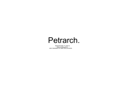 Petrarch. - Englit580