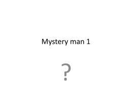 Mystery man 1 - AdvancedTechnologyIntegration