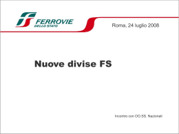 Diapositiva 1 - FAST FerroVie