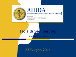 AIDDA VTAA 23 Giugno 2014 San Servolo PPT