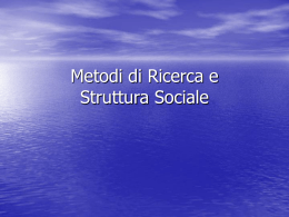 Metodi_di_Ricerca - Università degli Studi di Roma Tor Vergata