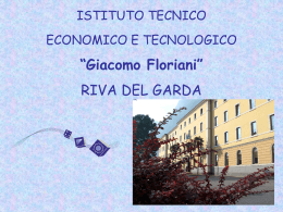 Diapositiva 1 - Giacomo Floriani
