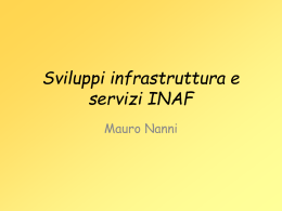 Sito WEB - ICT @ INAF