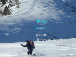 scarica le slide P.P. - Telemark Snow Events