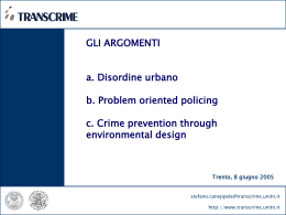 CRIME PREVENTION THROUG ENVIRONMENTAL DESIGN (CPTED)
