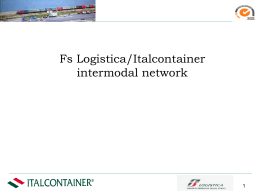 Diapositiva 1 - Italcontainer