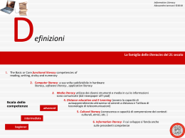 information literacy - Università degli Studi di Ferrara