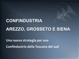 Progetto Confindustria Toscana Sud