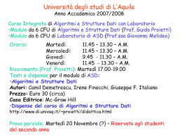 Clicca qui. - University of L`Aquila