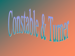 Constable e Turner