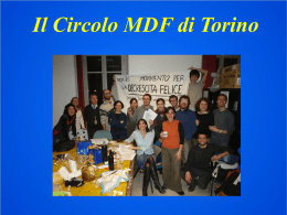 Diapositiva 1 - Decrescita Felice – Circolo di Torino