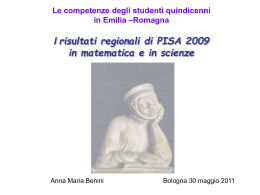 Benini - Ufficio scolastico regionale per l`Emilia Romagna