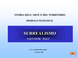 Salvador Dalì e il surrealismo