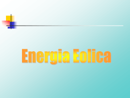 Presentazione Energia Eolica