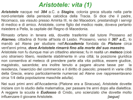 Slides su Aristotele
