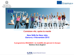 Erasmus+ Genova 4 novembre 2015